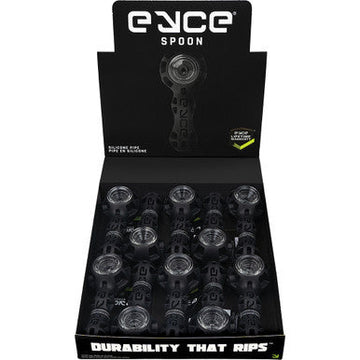 10Ct. Eyce Spoon Display - Pop Black