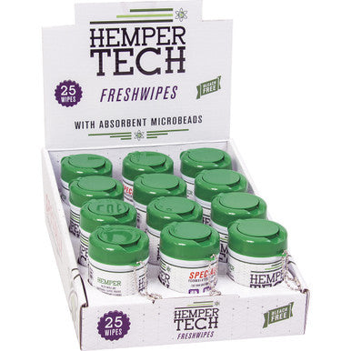 12ct. Hemper Fresh Wipes