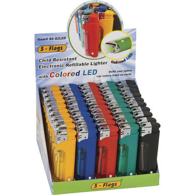 50Ct. Multi Color Led Lite EleCt. Ltr