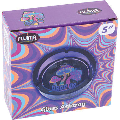 5.1in Medium Glass Ashtray - Drop In