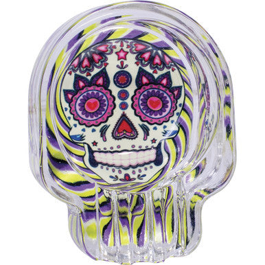 6ct. Glow In Dark Day Of The Dead Skull Shap - CannaDevices