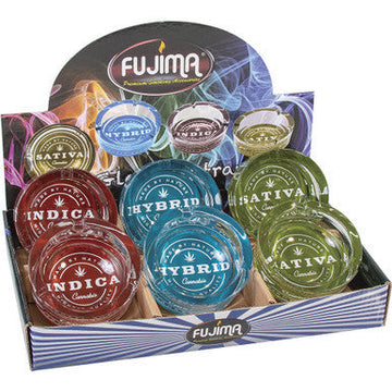 6ct. Ashtray Indica, Sativa, Hybrid 2pc Each
