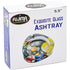 Pool Ball Glass Ashtray 5.24"