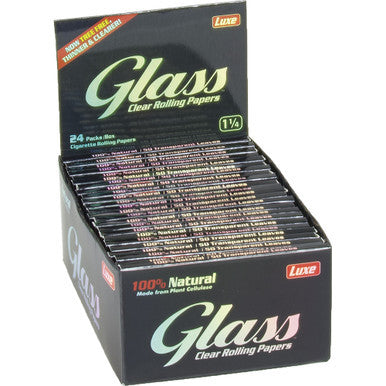 24 Ct. Glass Clear Paper