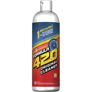 420 Pyrex, Glass, Metal, Ceramic Cleaner 12oz - CannaDevices