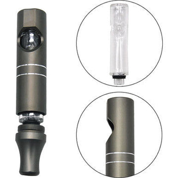 4.3in Aluminum Glass Pipe w/ Gift Box