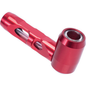 Red Aluminium Glass Pipe Gift Box