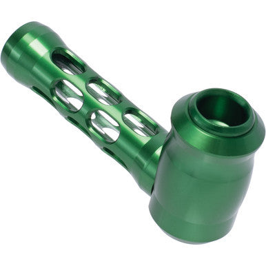 Green Aluminium Glass Pipe w/ Gift Box