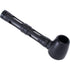 Black Dual Window Aluminium Glass Pipe