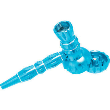 Blue Aluminium Pipe w/ Grinder