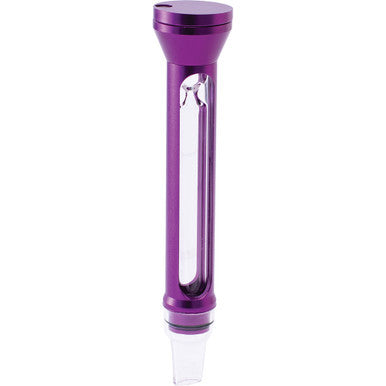 Aluminium Chillium Glass Pipe