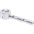 Aluminum Glass Hybrid Flat Chamber Spoon Pipe
