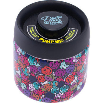 4.25In Melty Smiley Ultra Dank Tank Vacuum Jar