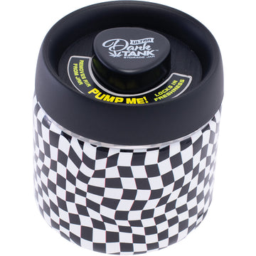 4.25In Checkerboard Ultra Dank Tank Vacuum Jar
