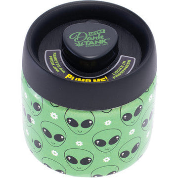 4.25In Green Alien Ultra Dank Tank Vacuum Jar