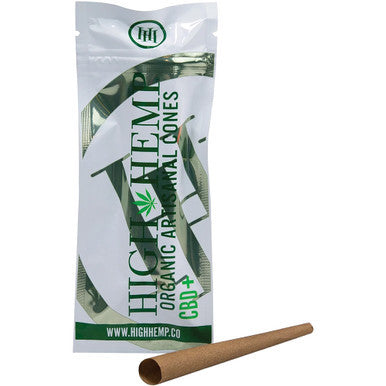 15 Ct. Organic High Hemp Wrap Cone - 2 Cones Pk