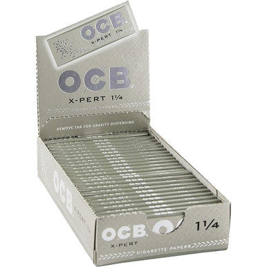 24 Ct. Ocb X- Pert Slim Fit Paper 1.25