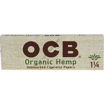 1 Ct. Organic Hemp Cig. Paper 1-1/4 24