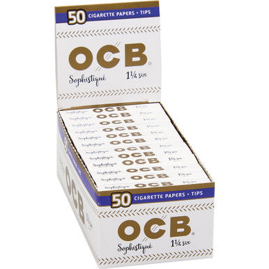 24 Ct. Ocb Sophistique Cig. Paper 1-1/4