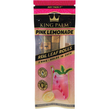 20 Ct. 2pk. King Palm Mini Rolls - Pink Lemonade