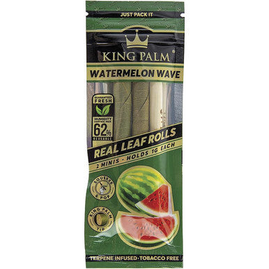 20 Ct. 2pk. King Palm Mini Size - Watermelon Wave
