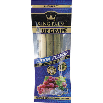 20 Ct. 2pk. King Palm Mini Rolls - Blue Grape