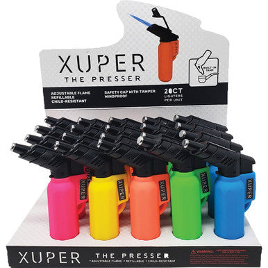 20Ct. Xuper Large Angle Torch - Neon