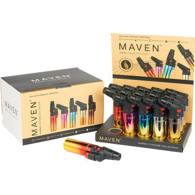 15Ct Maven Alpha Chrome Torch - CannaDevices