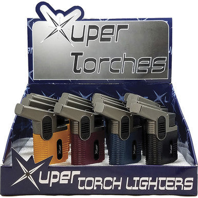 20Ct. Side Auto Open Double Torch Flame