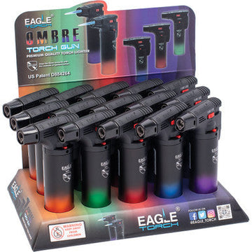 15Ct 4in Plastic Utility Side Torch Ombre Colors