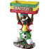 17" Large Jamaican Man Ashtray with 'Heavy Stuff' design and reggae figurine