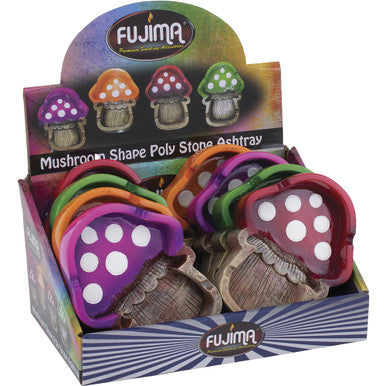 8ct. Mushroom Shape Ashtray