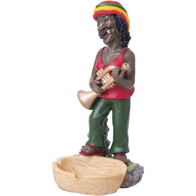 Medium Size Jamaican Ashtray 9.75"