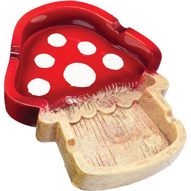 Big 6.5" Mushroom Polystone Ashtray
