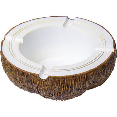 Coconut Shape Polystone Ashtray - CannaDevices