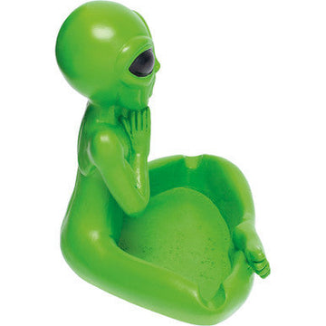 Large Alien Yogi Polystone Ashtray