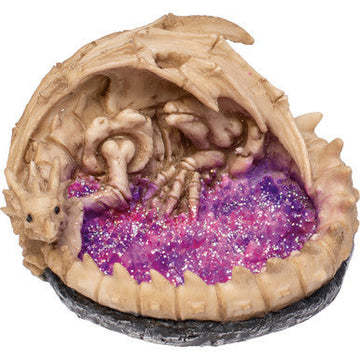 4.5in Bone Dragon Purple Glittering Ashtray