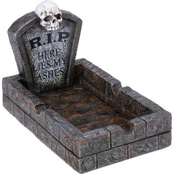 6.3in RIP Tombstone Ashtray