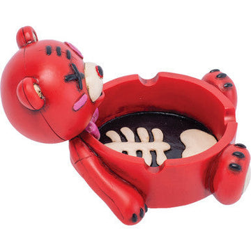 5.8in Red Zombie Bear Ashtray