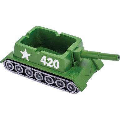 7.5 Green 420 Tank Ashtray