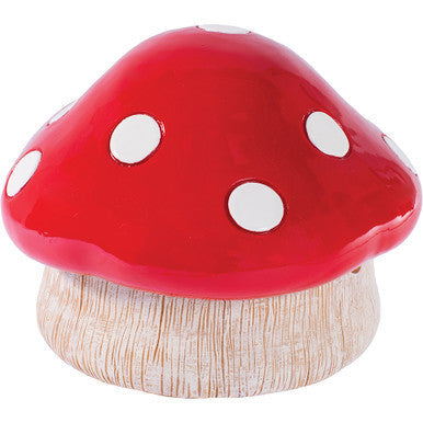 4.75in Red Mushroom Covered Ashtray
