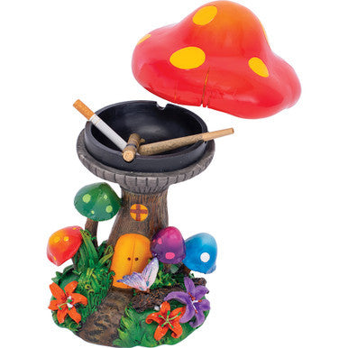 9.5in Large Mushroom Forest Hidden Ashtray
