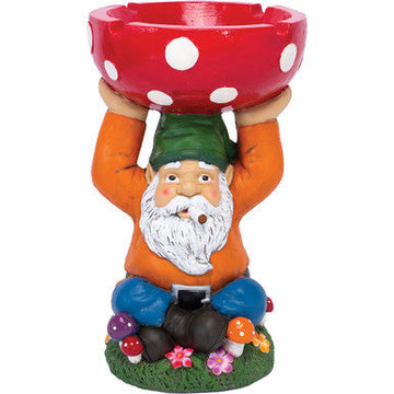 18in Jumbo Gnome Mushroom Ashtray