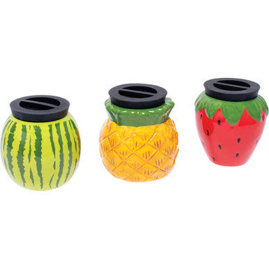 6Count Medium Fruit Stash Jars