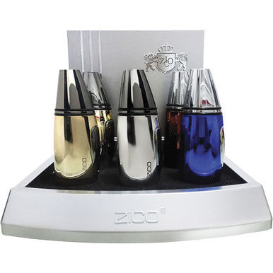 6Ct Zico Single Torch Flame Lighter