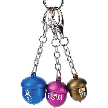 24Count Keychain Acorn Storage - 3 Sizes