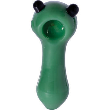 3.3in Green Cute Cat Ears Hand Pipe
