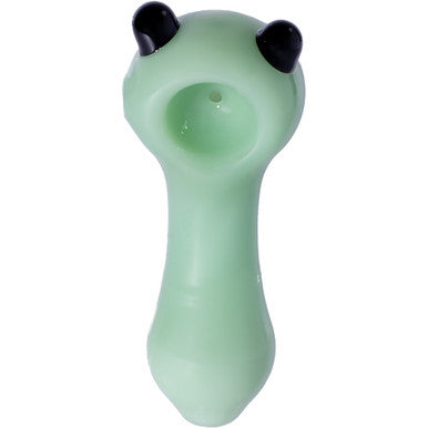 3.3in Light Green Cute Cat Ears Hand Pipe