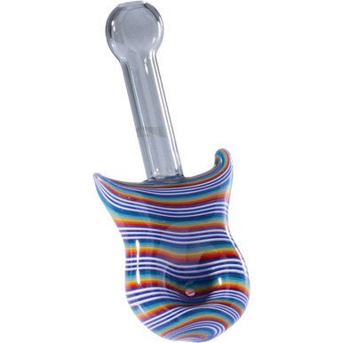 5in Blue Guitar Hand Pipe - CannaDevices