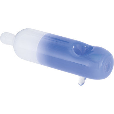 5" Capsule Hand Pipe - Blue - CannaDevices